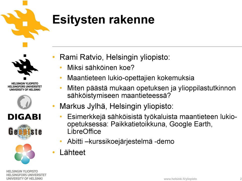 sähköistymiseen maantieteessä?