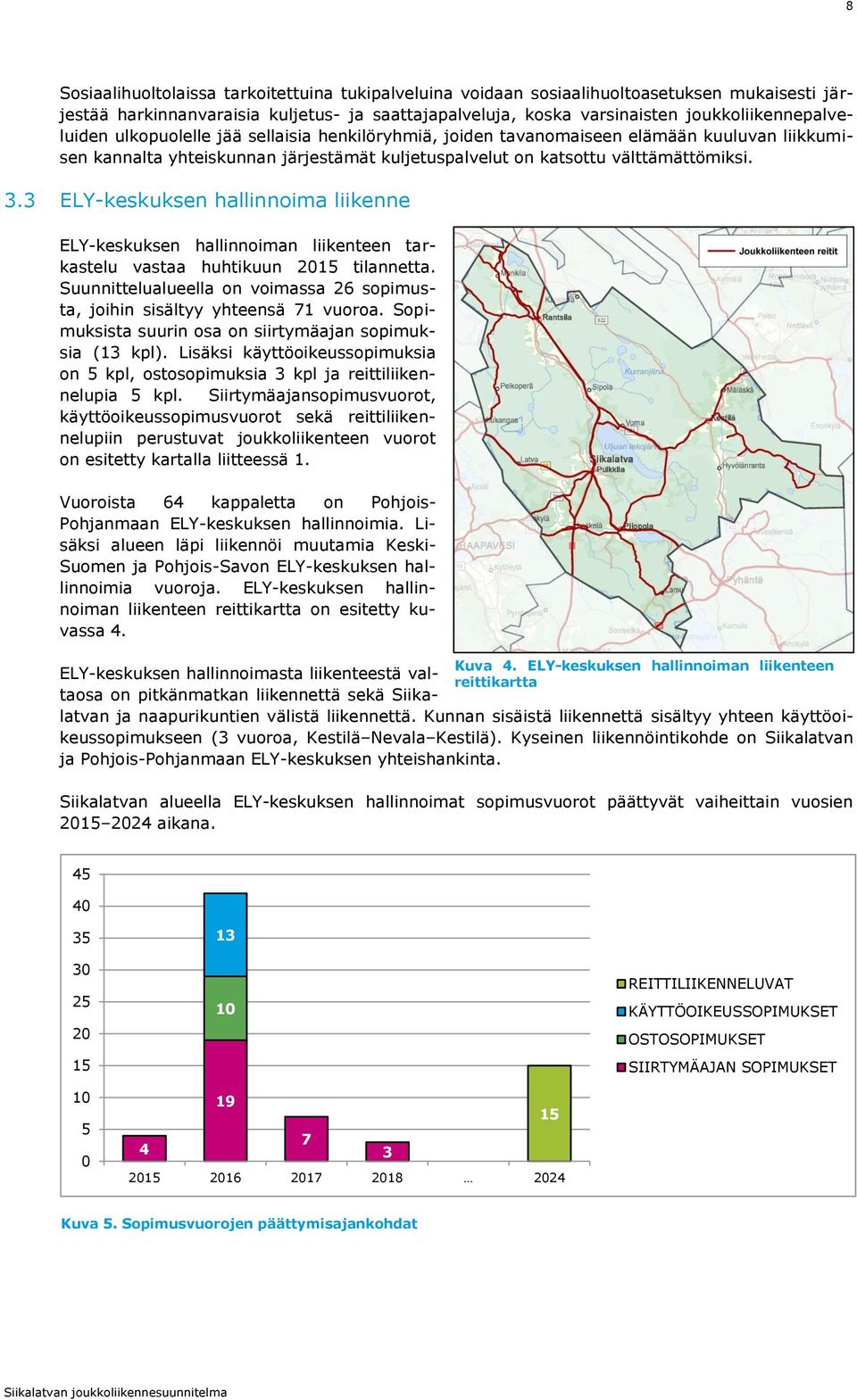 3.3 ELY-keskuksen hallinnoima liikenne ELY-keskuksen hallinnoiman liikenteen tarkastelu vastaa huhtikuun 2015 tilannetta.