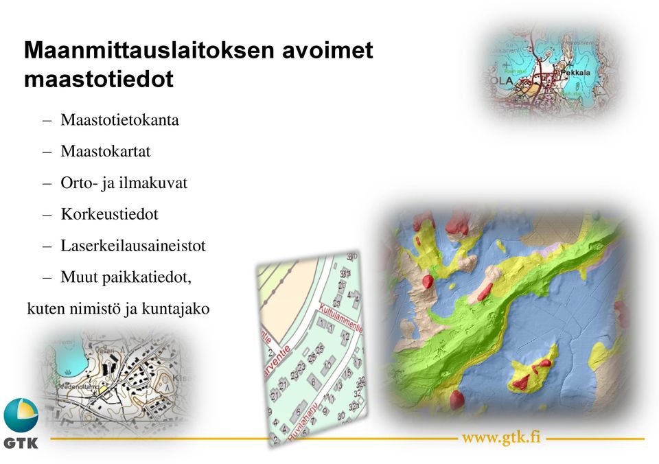 ilmakuvat Korkeustiedot