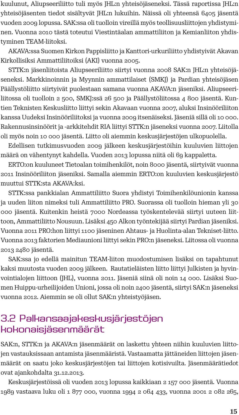 AKAVA:ssa Suomen Kirkon Pappisliitto ja Kanttori-urkuriliitto yhdistyivät Akavan Kirkollisiksi Ammattiliitoiksi (AKI) vuonna 2005.