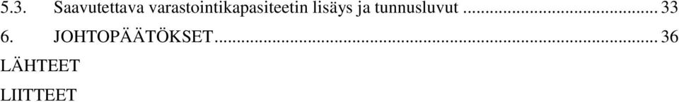 lisäys ja tunnusluvut... 33 6.