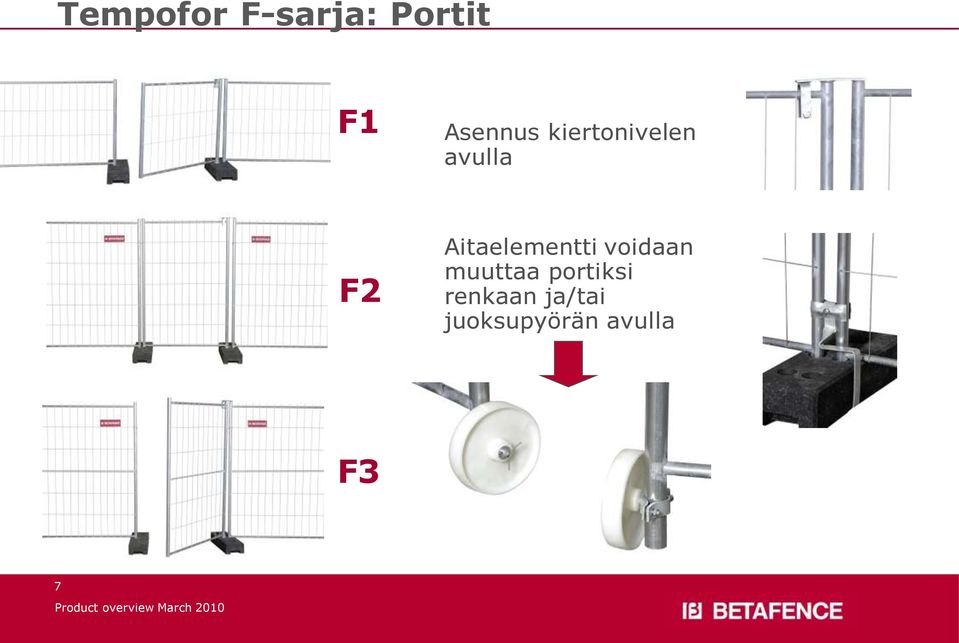 Aitaelementti voidaan muuttaa