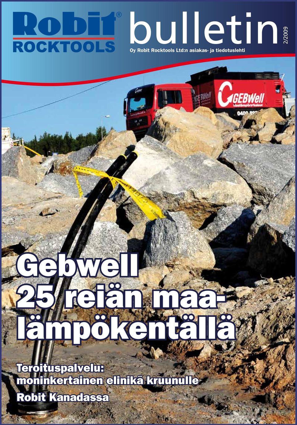 25 reiän maalämpökentällä