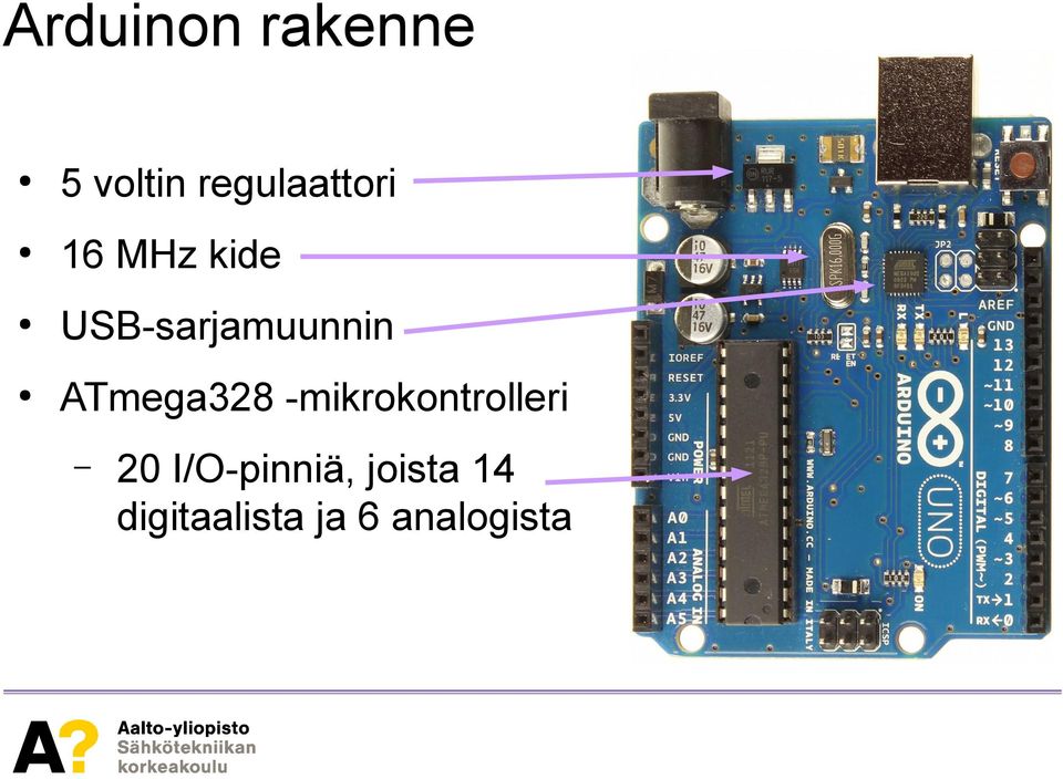 USB-sarjamuunnin ATmega328