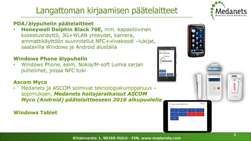 ja Android alustalla Windows Phone älypuhelin Windows Phone, esim.