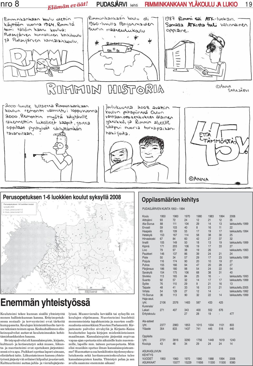 Keskushallinnon elinkeinopalvelut auttavat koulutoimeakin kehittämishankkeiden haussa.