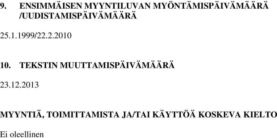 TEKSTIN MUUTTAMISPÄIVÄMÄÄRÄ 23.12.