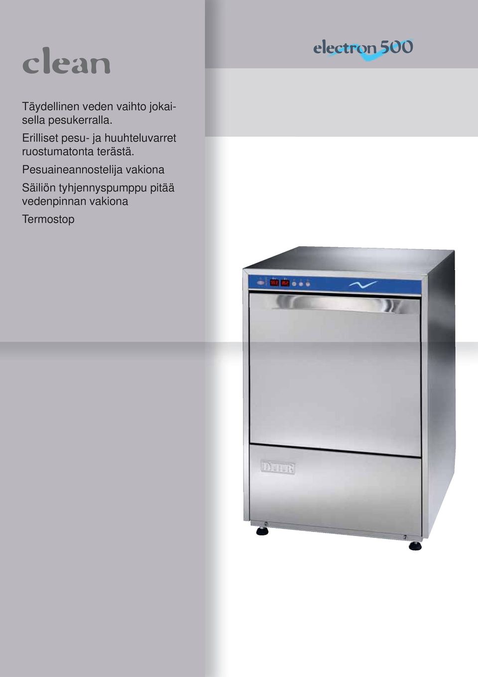 terästä.