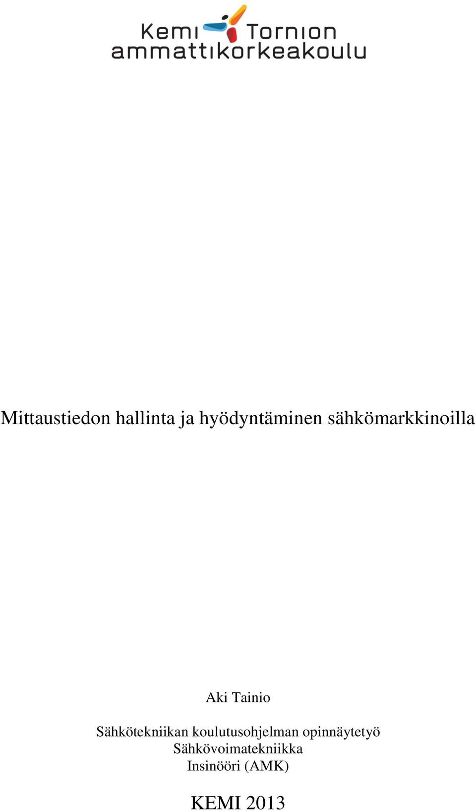 Sähkötekniikan koulutusohjelman