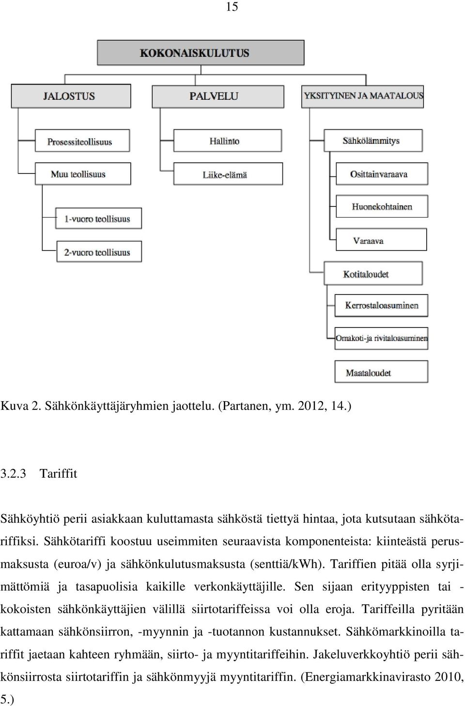 Tariffien pitää olla syrjimättömiä ja tasapuolisia kaikille verkonkäyttäjille. Sen sijaan erityyppisten tai - kokoisten sähkönkäyttäjien välillä siirtotariffeissa voi olla eroja.