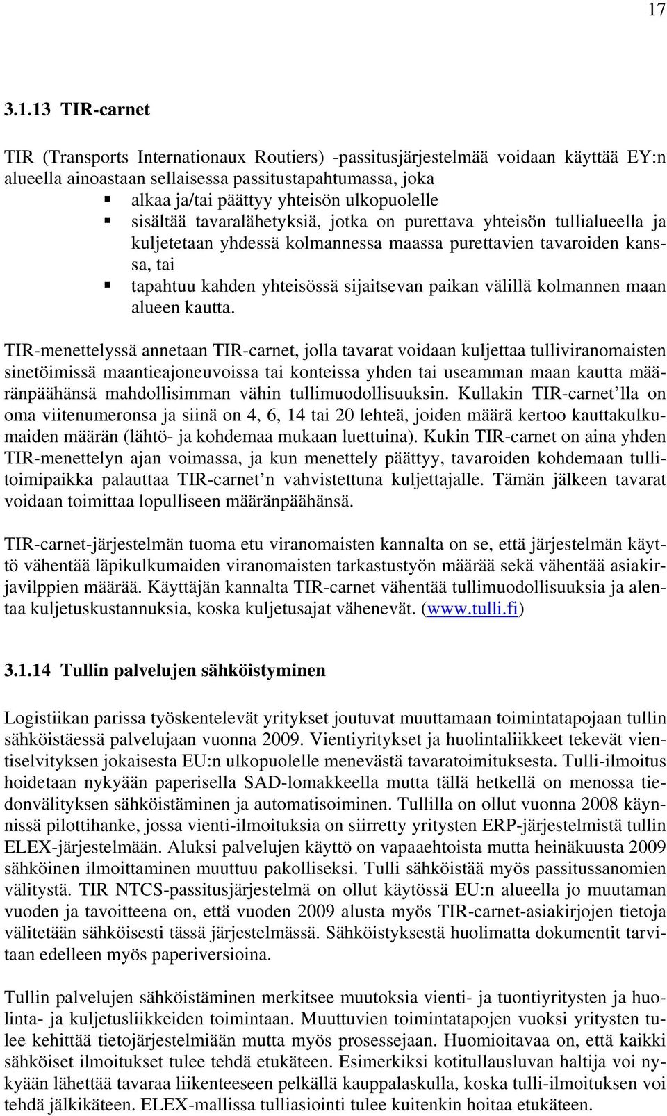 paikan välillä kolmannen maan alueen kautta.