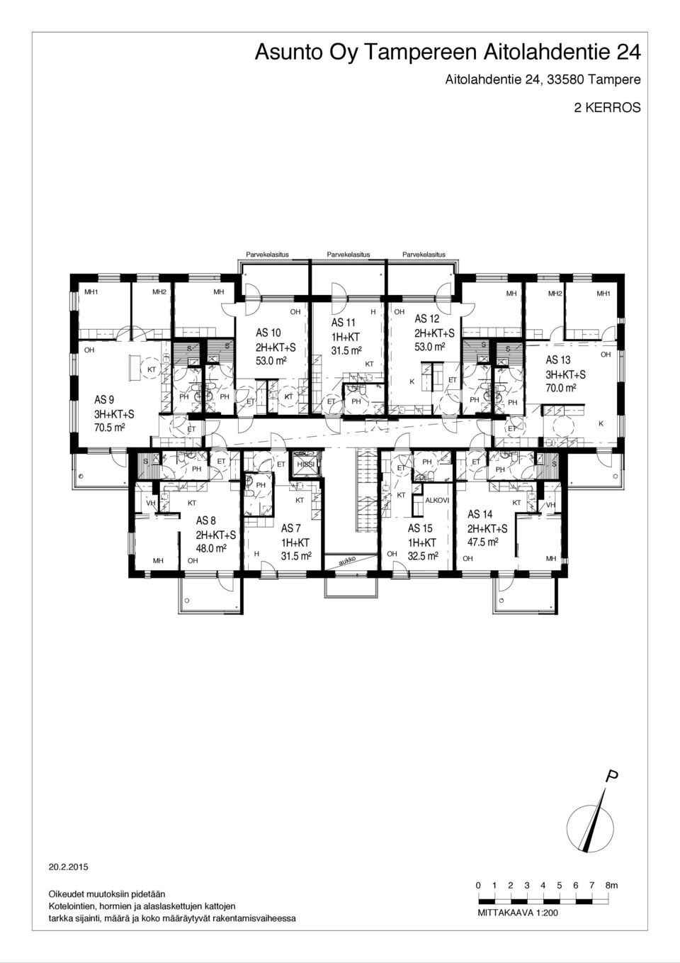 0 m² A 13 3H++ 70.0 m² K HII A 8 2H++ 48.0 m² H A 7 1H+ 31.