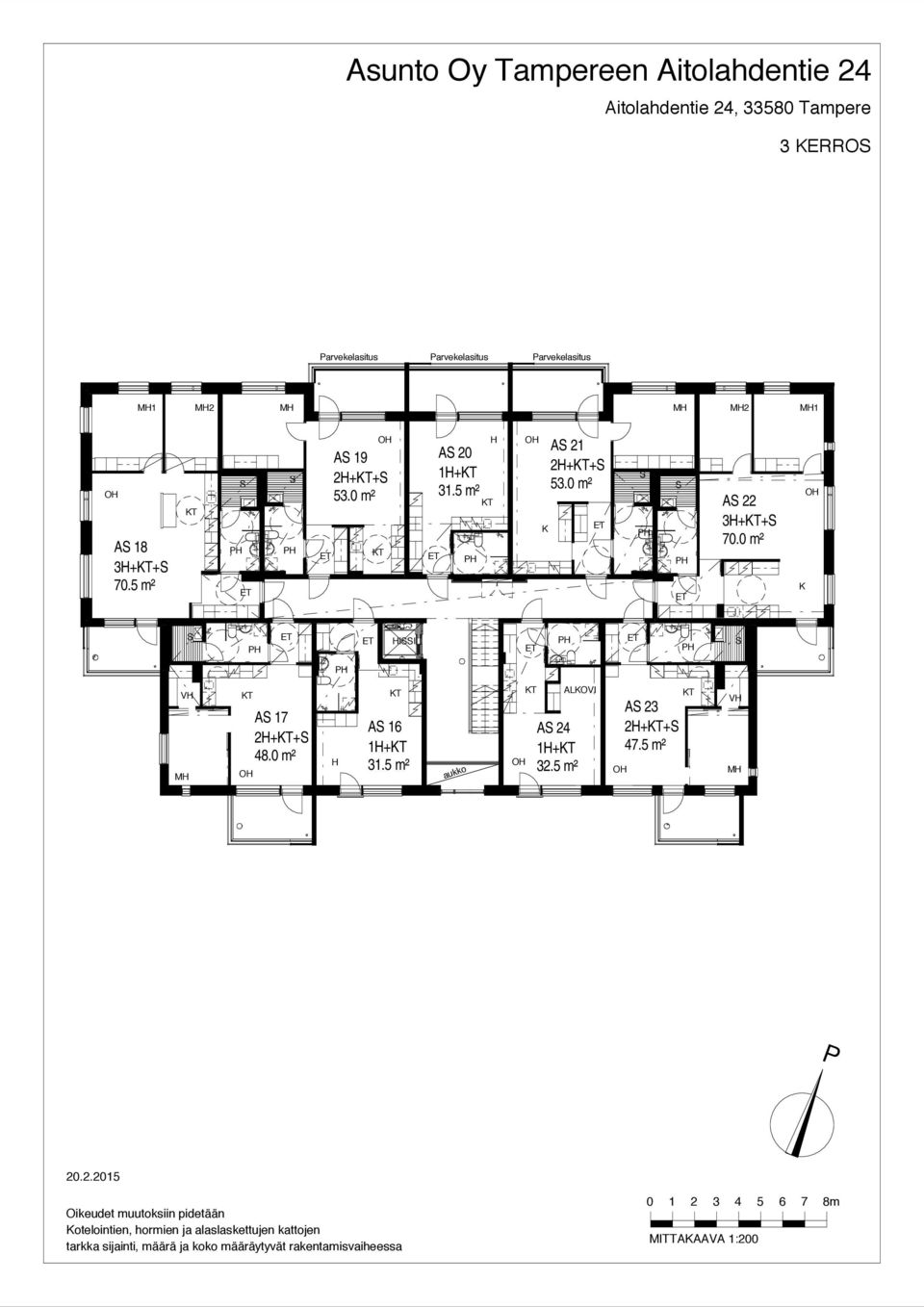 0 m² A 22 3H++ 70.0 m² K HII A 17 2H++ 48.0 m² H A 16 1H+ 31.