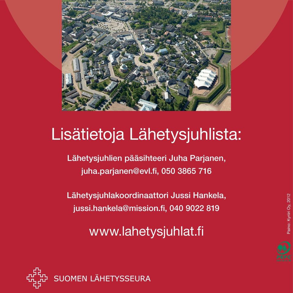 fi, 050 3865 716 Lähetysjuhlakoordinaattori Jussi Hankela,