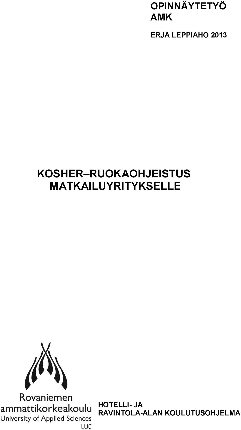 RUOKAOHJEISTUS