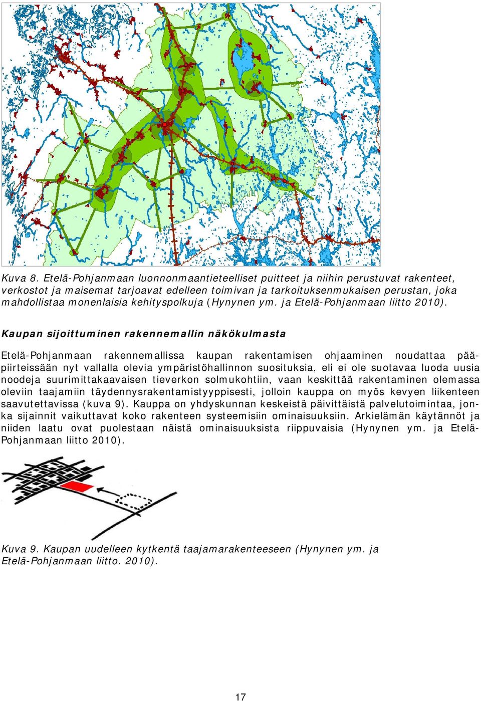 kehityspolkuja (Hynynen ym. ja Etelä-Pohjanmaan liitto 2010).