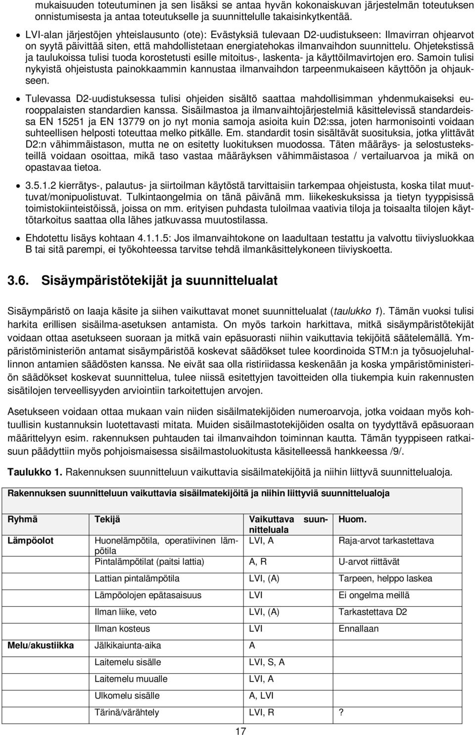 Ohjetekstissä ja taulukoissa tulisi tuoda korostetusti esille mitoitus-, laskenta- ja käyttöilmavirtojen ero.