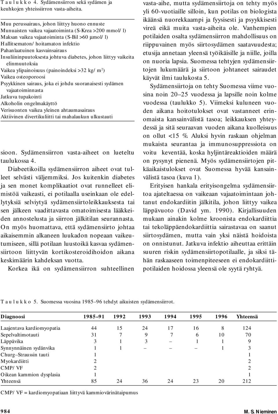 kasvainsairaus Insuliininpuutoksesta johtuva diabetes, johon liittyy vaikeita elinmuutoksia Vaikea ylipainoisuus (painoindeksi >32 kg/m 2 ) Vaikea osteoporoosi Psyykkinen sairaus, joka ei johdu