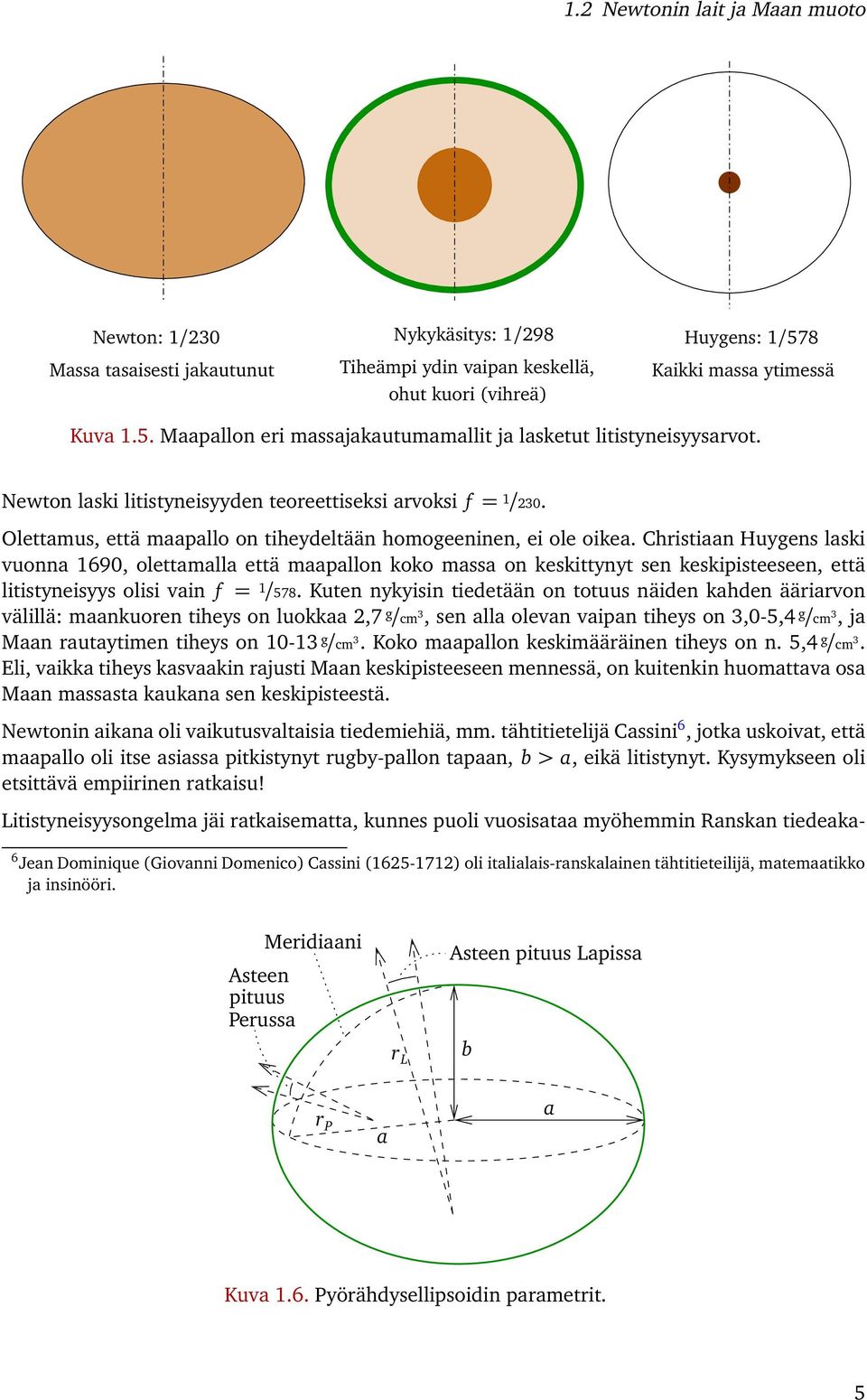 Olettamus, että maapallo on tiheydeltään homogeeninen, ei ole oikea.