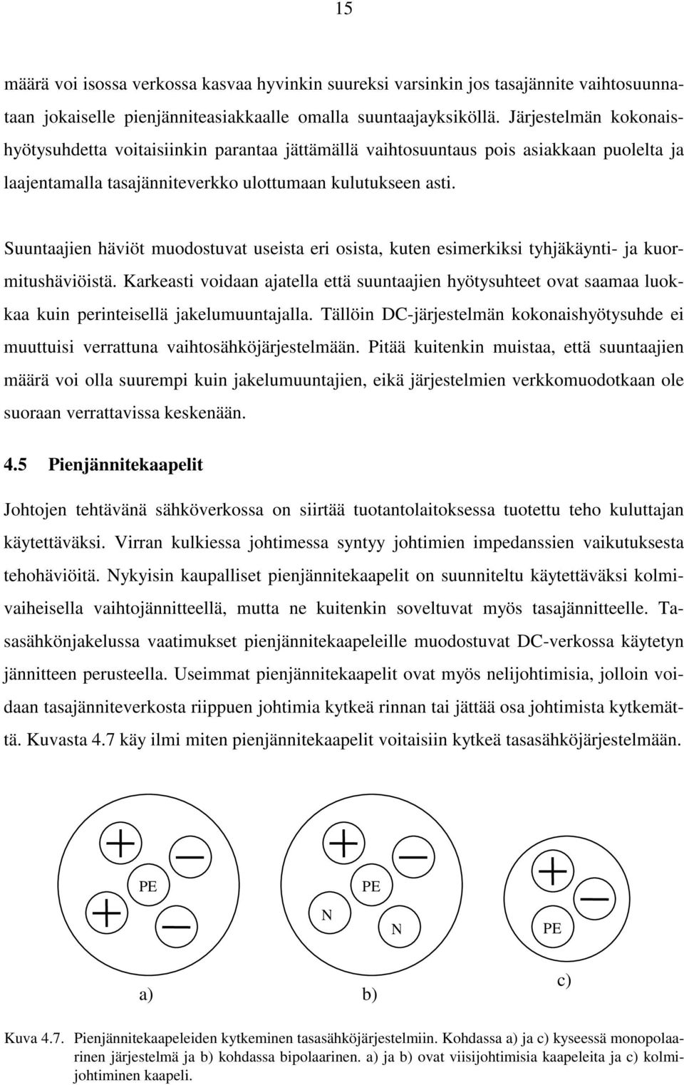 Suuntaajien häviöt muodostuvat useista eri osista, kuten esimerkiksi tyhjäkäynti- ja kuormitushäviöistä.