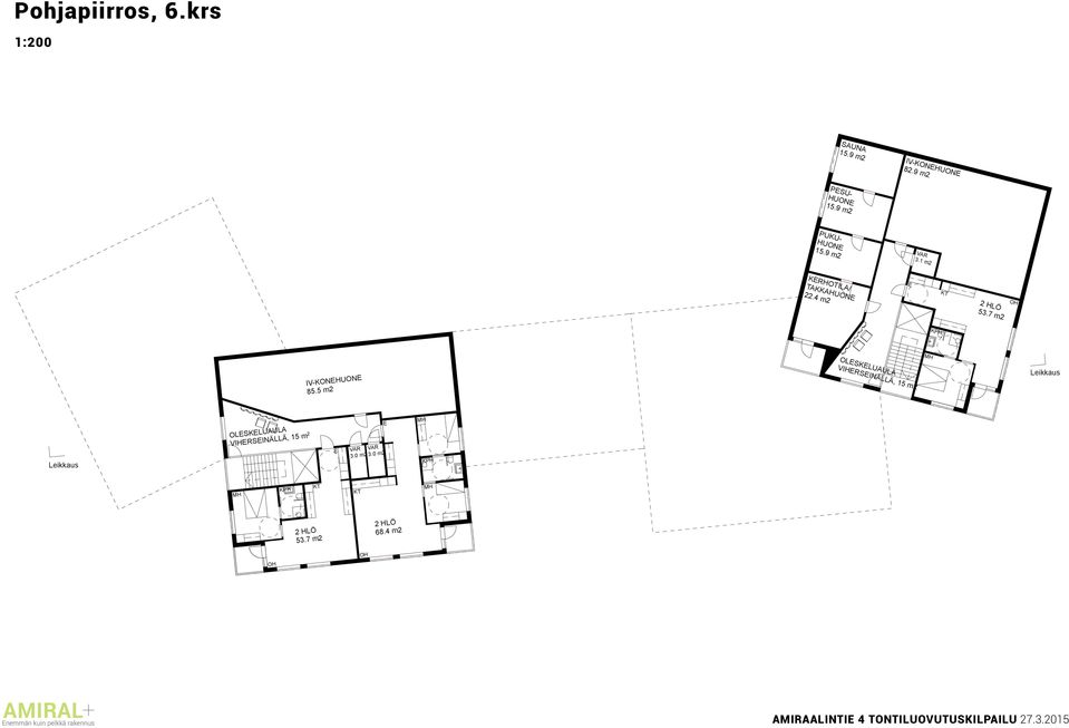 5 m2 OLSKLUAULA VIHRSINÄLLÄ, 15 m2 OLSKLUAULA VIHRSINÄLLÄ, 15 m 2 3.0 m2 3.