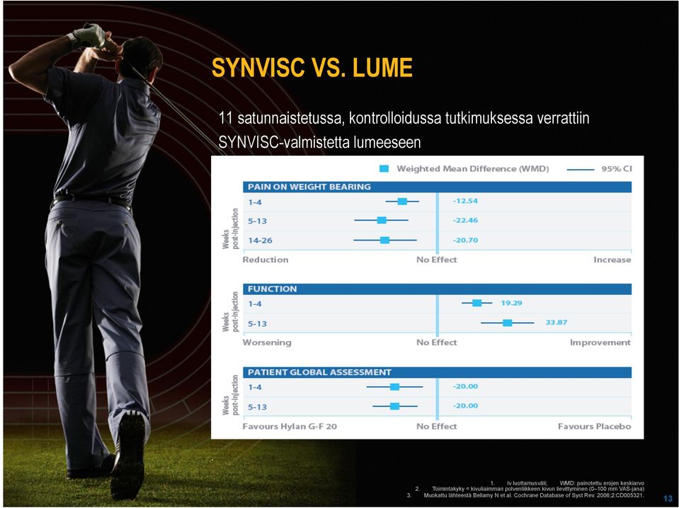 SYNVISC-valmistetta lumeeseen. 1.