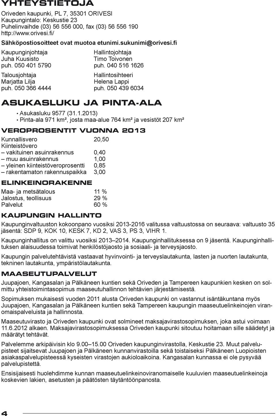 050 439 6034 ASUKASLUKU JA PINTA-ALA Asukasluku 9577 (31.