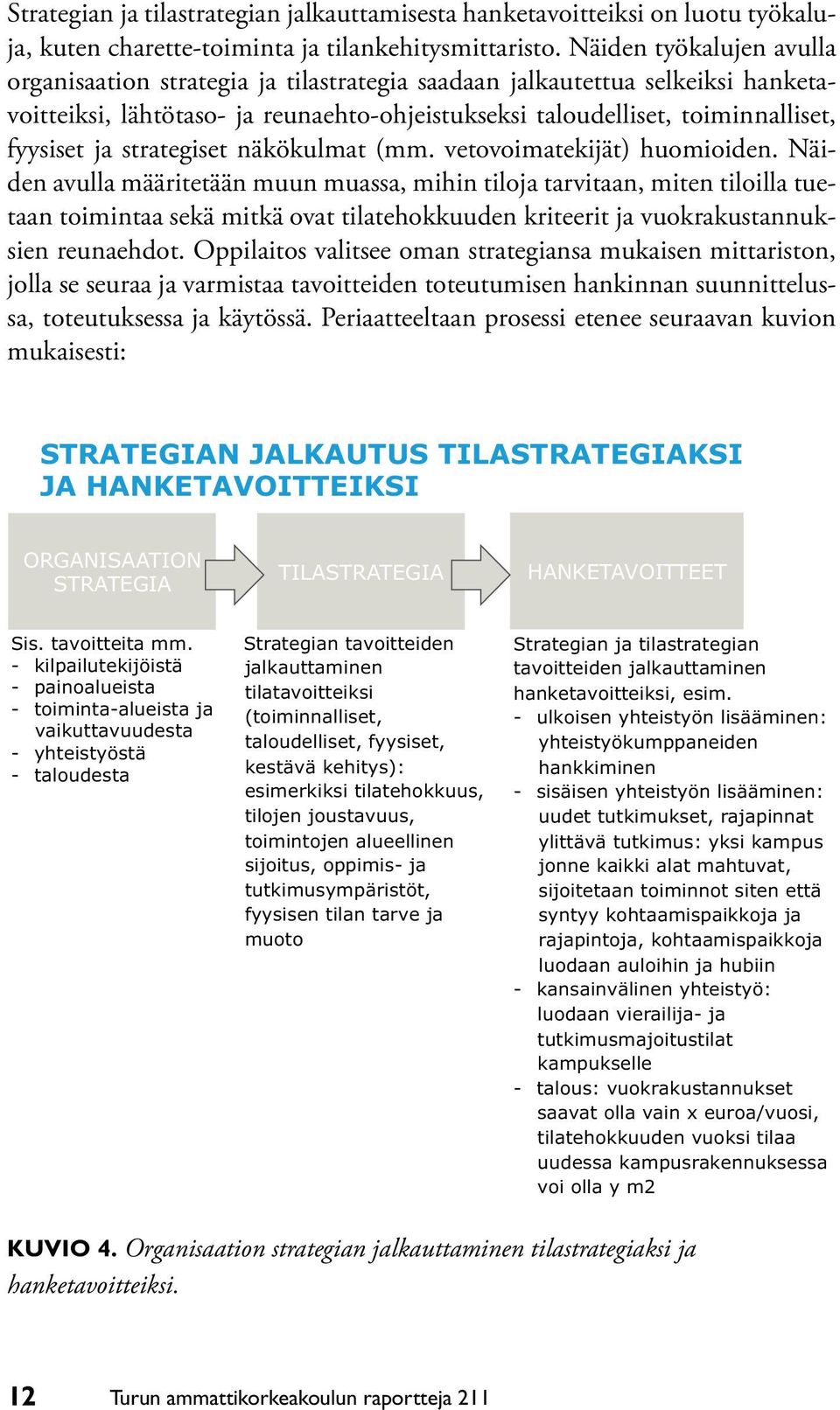 strategiset näkökulmat (mm. vetovoimatekijät) huomioiden.