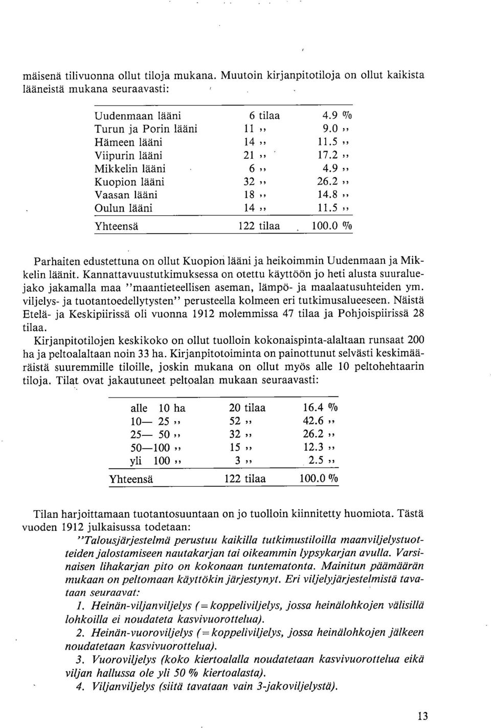 0 % Parhaiten edustettuna on ollut Kuopion lääni ja heikoimmin Uudenmaan ja Mikkelin läänit.