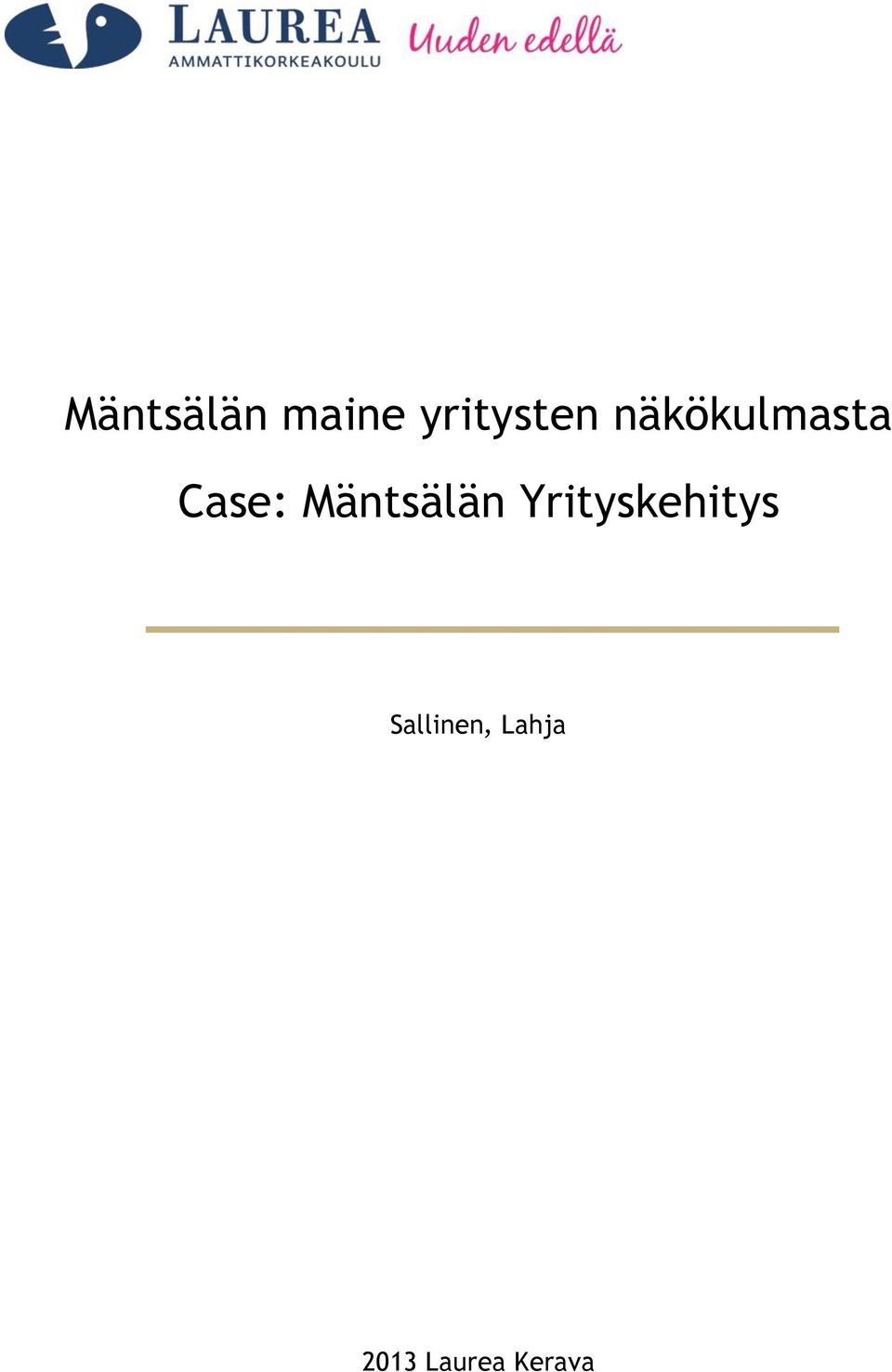 Mäntsälän Yrityskehitys