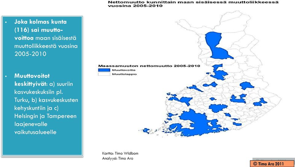 suuriin kasvukeskuksiin pl.