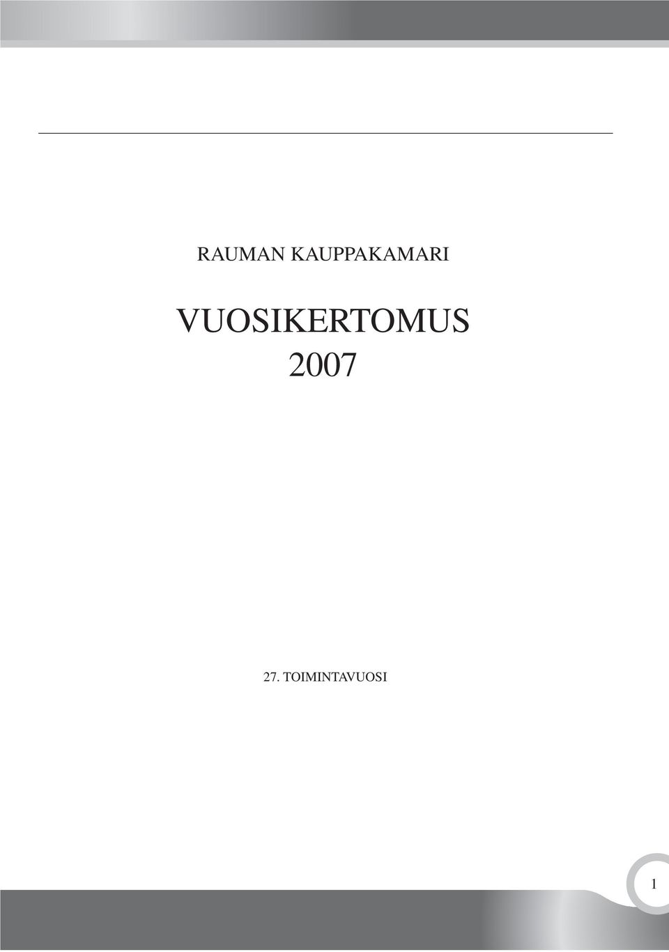 VUOSIKERTOMUS