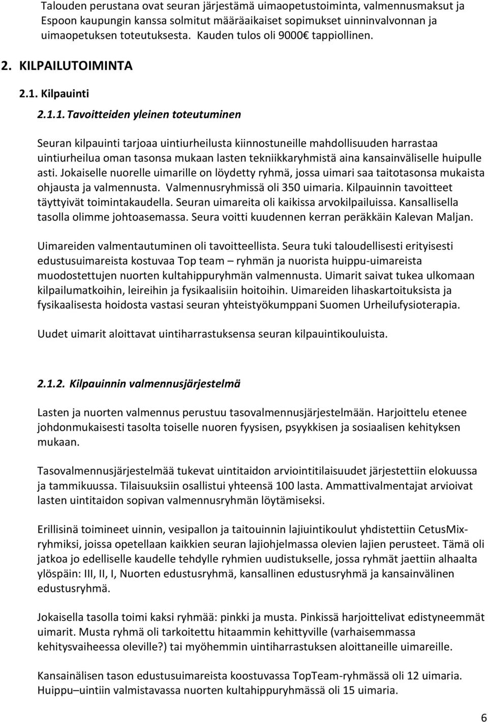 Kilpauinti 2.1.