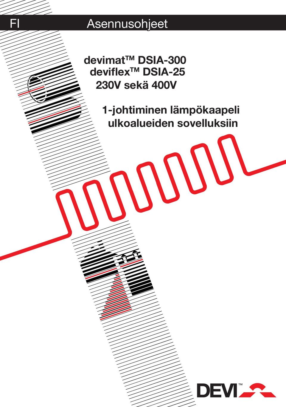 230V sekä 400V 1-johtiminen