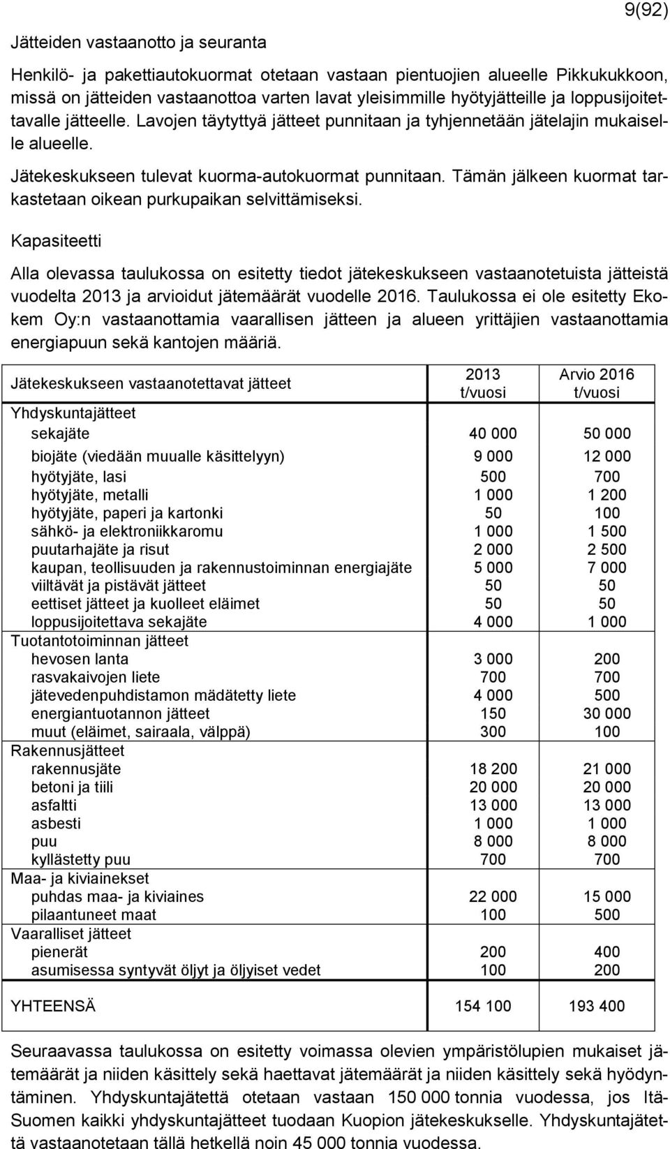 Tämän jälkeen kuormat tarkastetaan oikean purkupaikan selvittämiseksi.