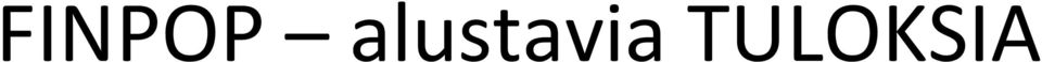 TULOKSIA