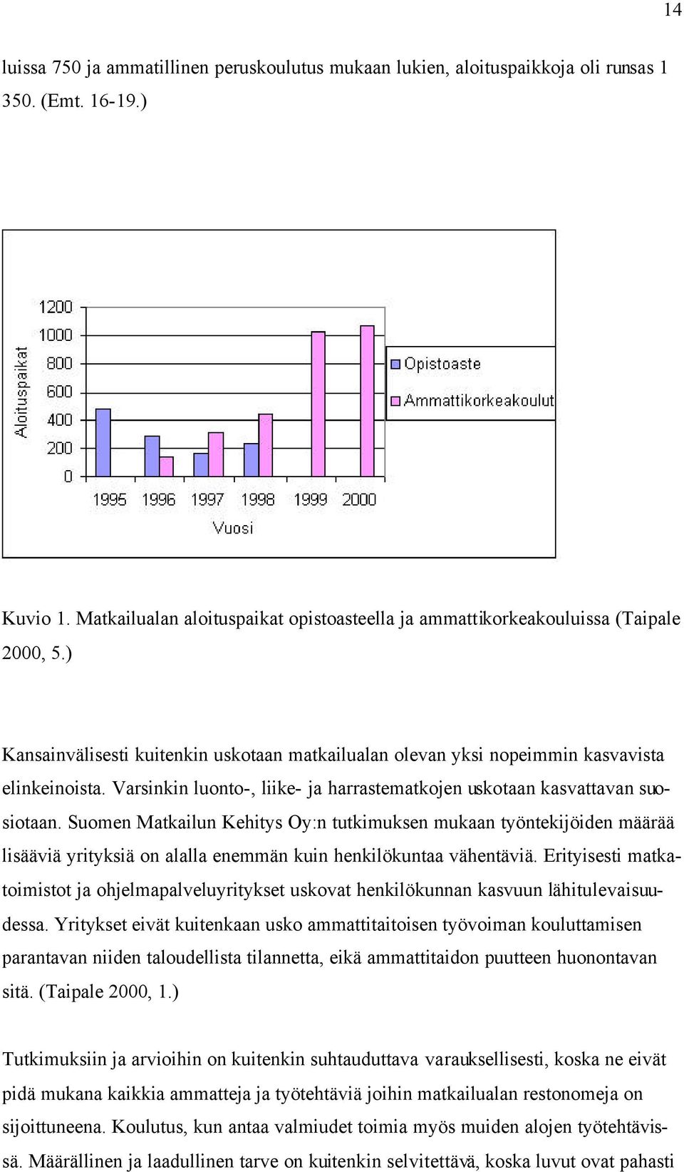 Varsinkin luonto-, liike- ja harrastematkojen uskotaan kasvattavan suosiotaan.