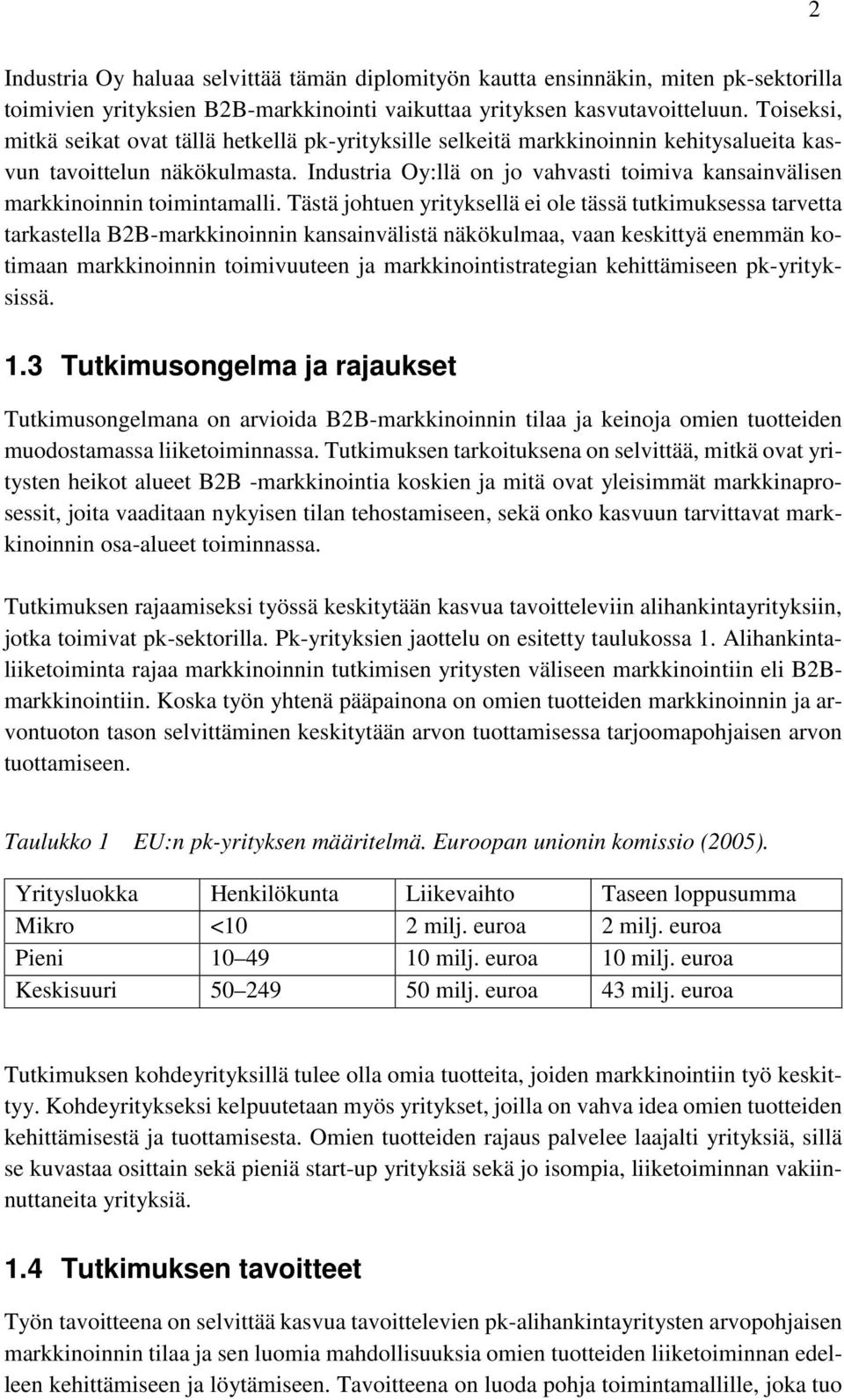 Industria Oy:llä on jo vahvasti toimiva kansainvälisen markkinoinnin toimintamalli.