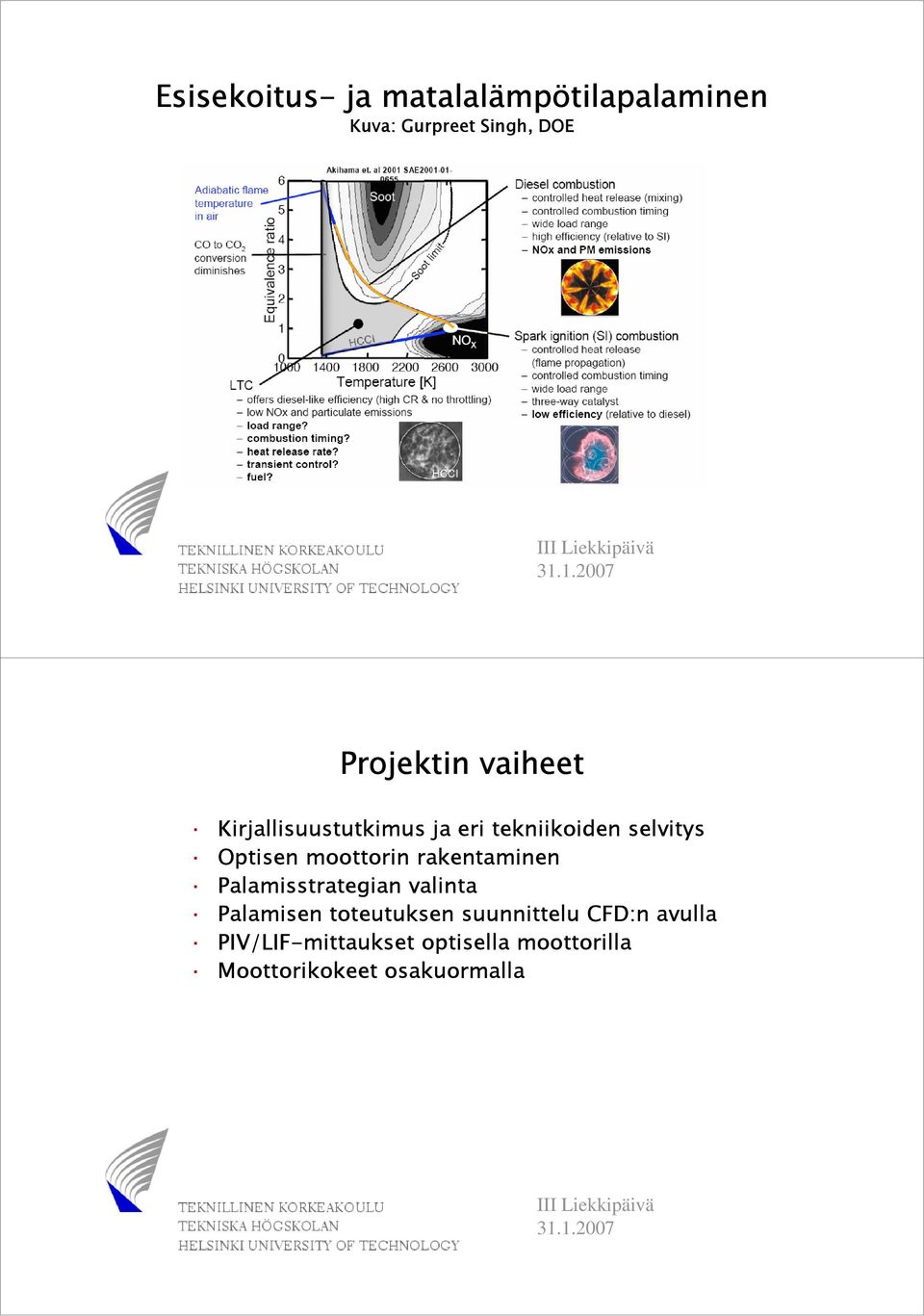 rakentaminen Palamisstrategian valinta Palamisen toteutuksen suunnittelu