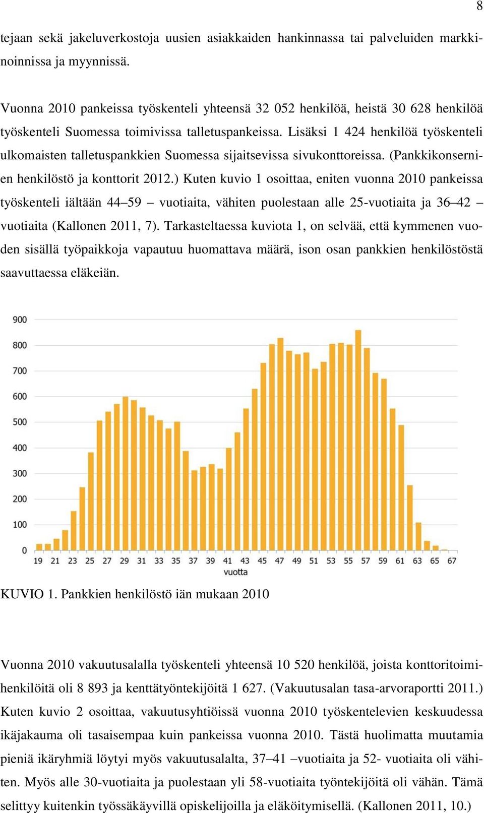 Lisäksi 1 424 henkilöä työskenteli ulkomaisten talletuspankkien Suomessa sijaitsevissa sivukonttoreissa. (Pankkikonsernien henkilöstö ja konttorit 2012.