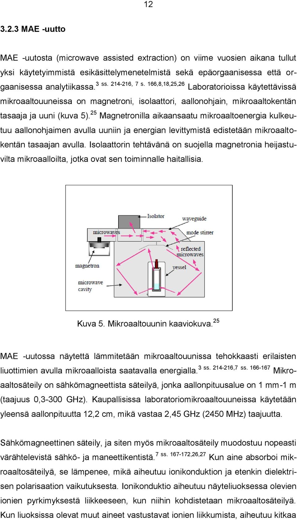 25 Magnetronilla aikaansaatu mikroaaltoenergia kulkeutuu aallonohjaimen avulla uuniin ja energian levittymistä edistetään mikroaaltokentän tasaajan avulla.