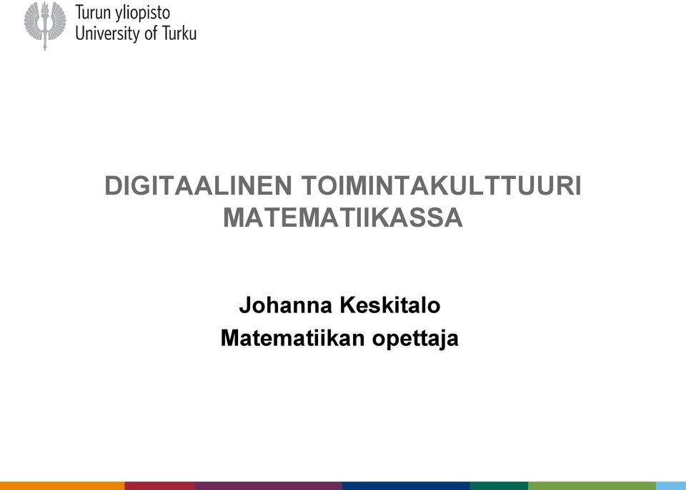 MATEMATIIKASSA