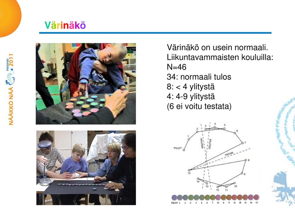 34: normaali tulos 8: < 4 ylitystä