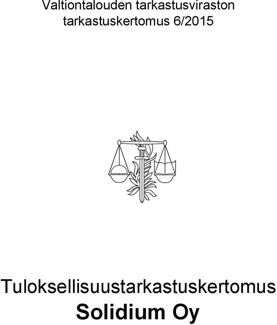 tarkastuskertomus 6/2015