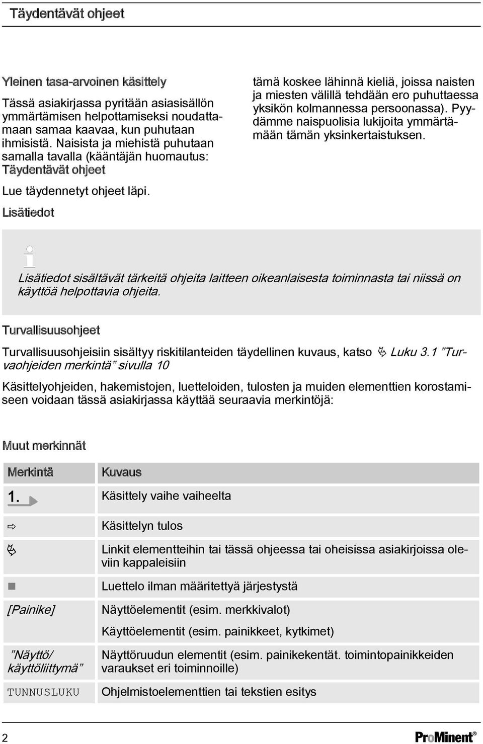 Lisätiedot tämä koskee lähinnä kieliä, joissa naisten ja miesten välillä tehdään ero puhuttaessa yksikön kolmannessa persoonassa). Pyydämme naispuolisia lukijoita ymmärtämään tämän yksinkertaistuksen.