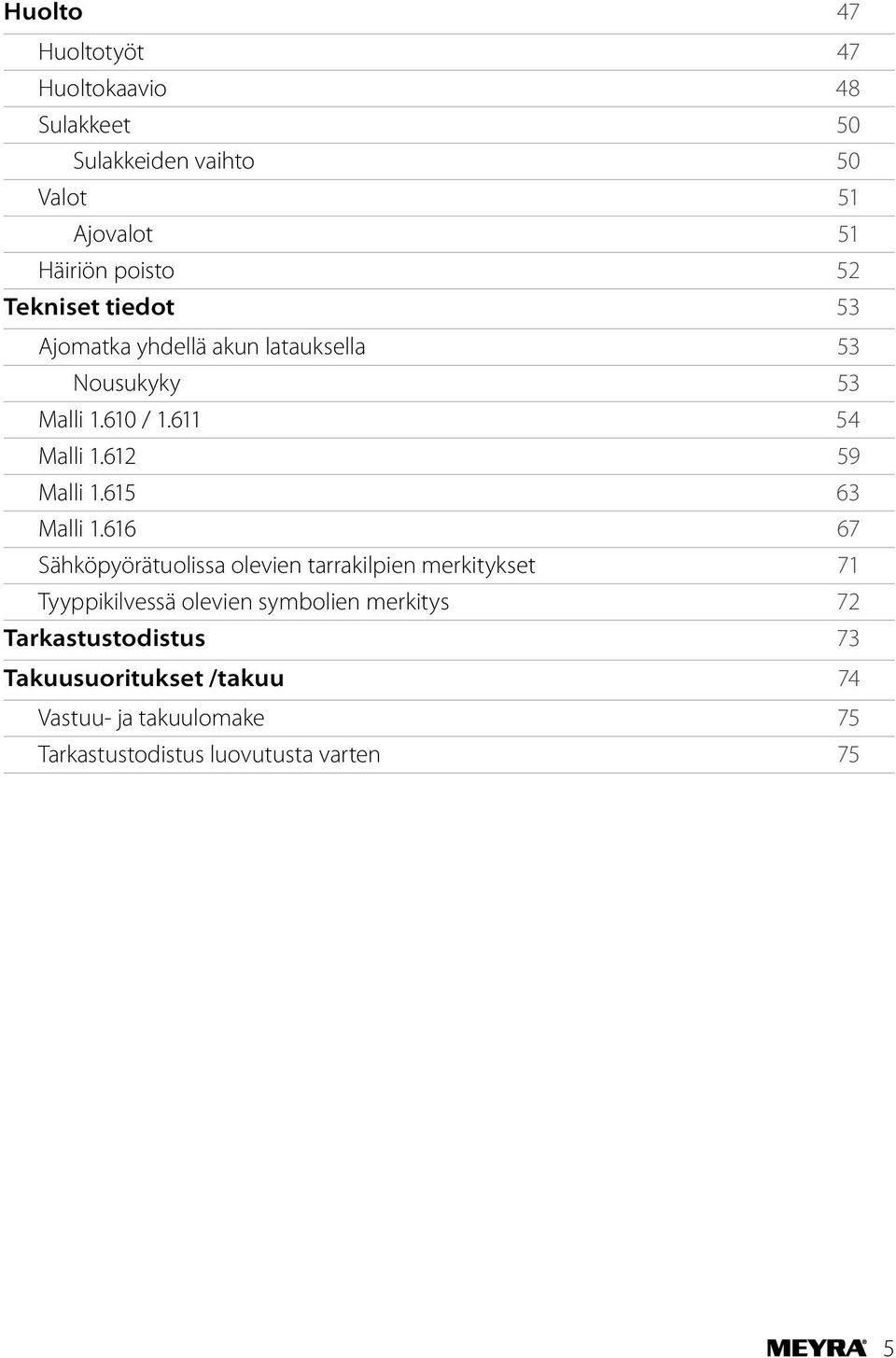 615 63 Malli 1.