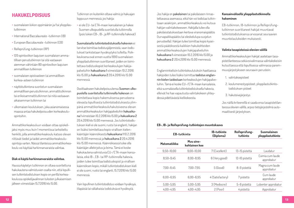 tutkinnon näyttötutkintona suoritetun suomalaisen ammatillisen perustutkinnon, ammattitutkinnon tai erikoisammattitutkinnon tai niitä vastaavan aikaisemman tutkinnon tai ulkomaisen koulutuksen, joka