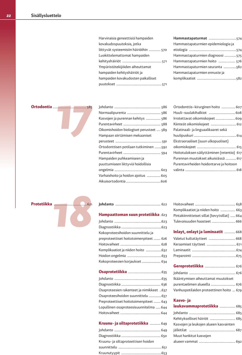 .. 586 Purentavirheet... 588 Oikomishoidon biologiset perusteet... 589 Hampaan siirtämisen mekaaniset perusteet... 591 Ortodonttisen potilaan tutkiminen...592 Purentavirheet.