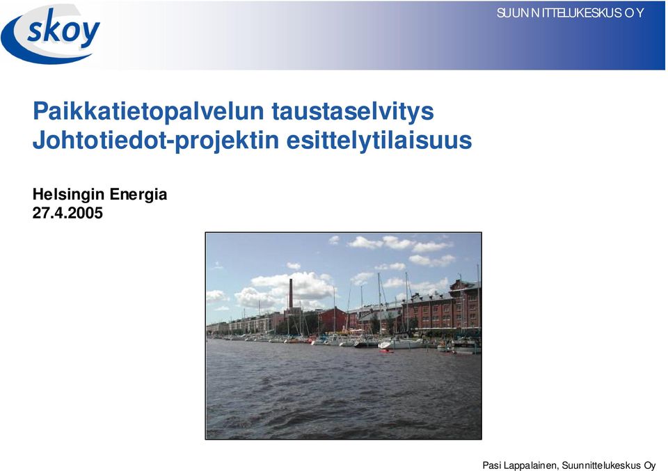 esittelytilaisuus Helsingin Energia