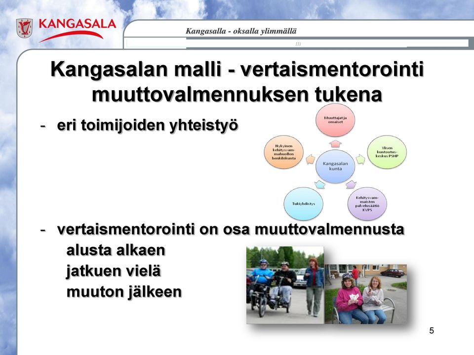 yhteistyö - vertaisentorointi on osa